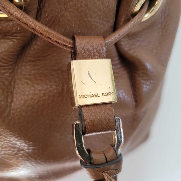 Michael Kors Tan Leather Cross-body Bag - Picture 7 of 7